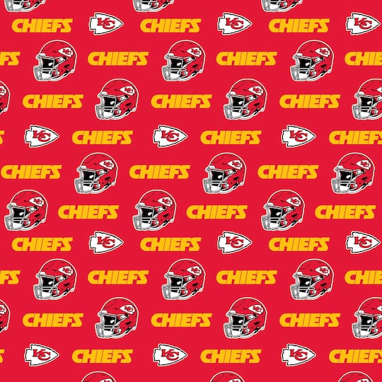 NFL Kansas City Chiefs Cotton Fabric